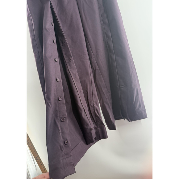 The Drop Women's Convertible Wide Leg Pant by Takkunda Plum Perfectly Sz Medium - Picture 7 of 16